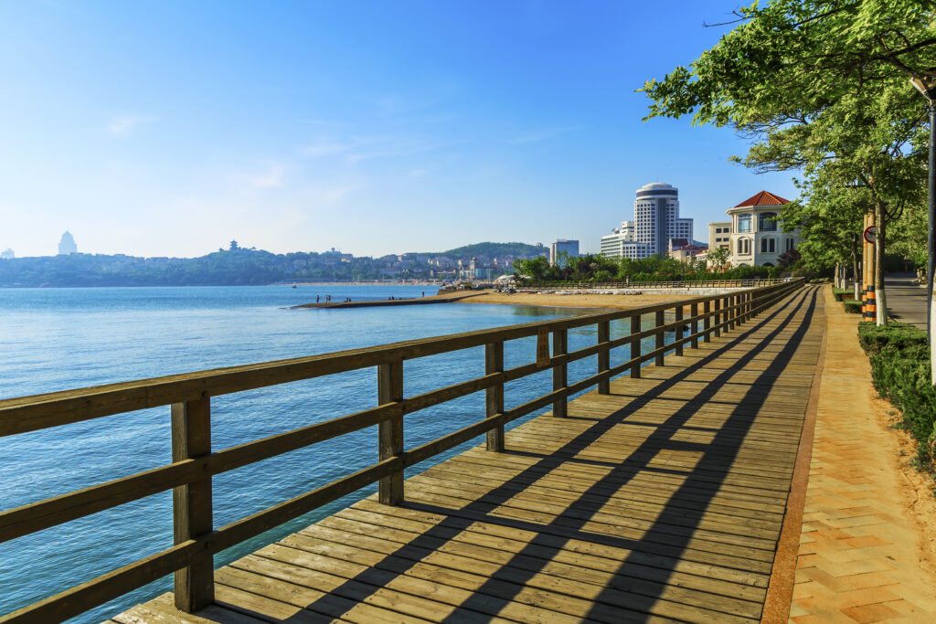 Odaiba Seaside Park In Tokyo