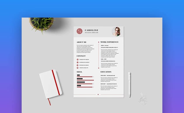 Minimalist CV Template: Design a Professional Resume