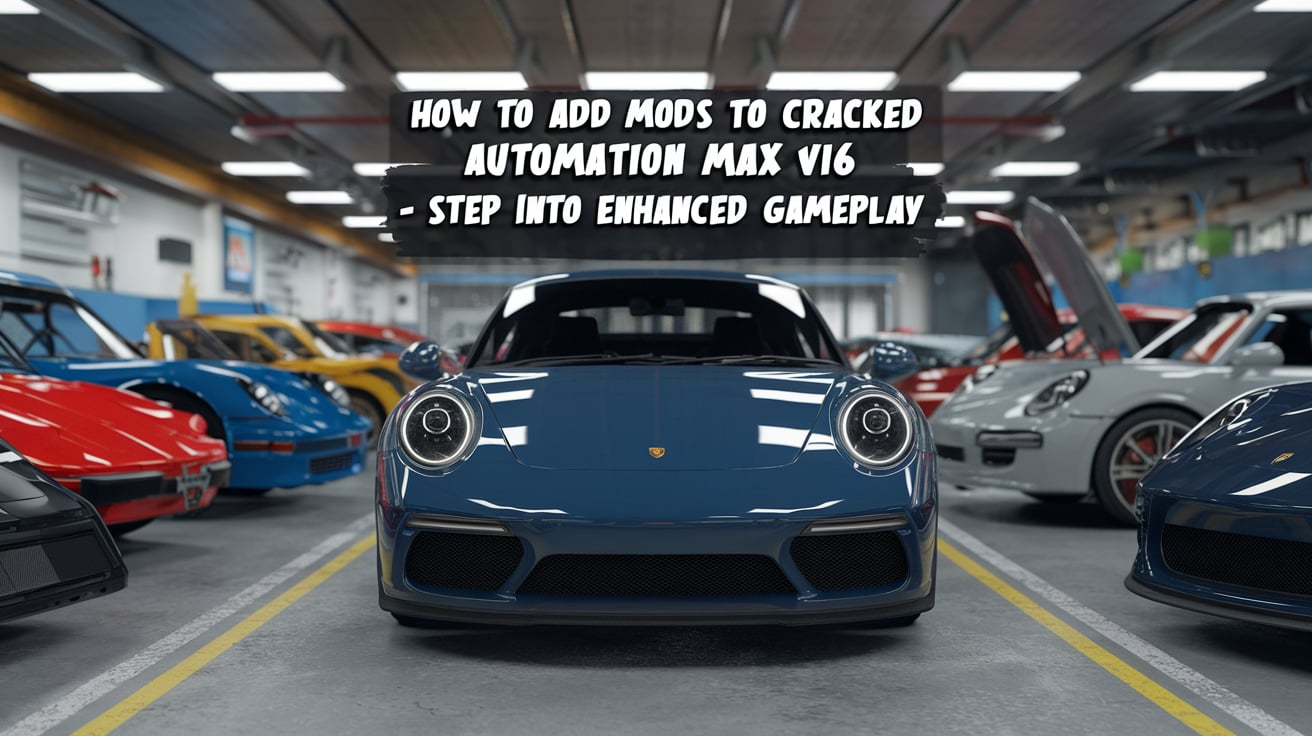 how to add mods to cracked automation max v16​