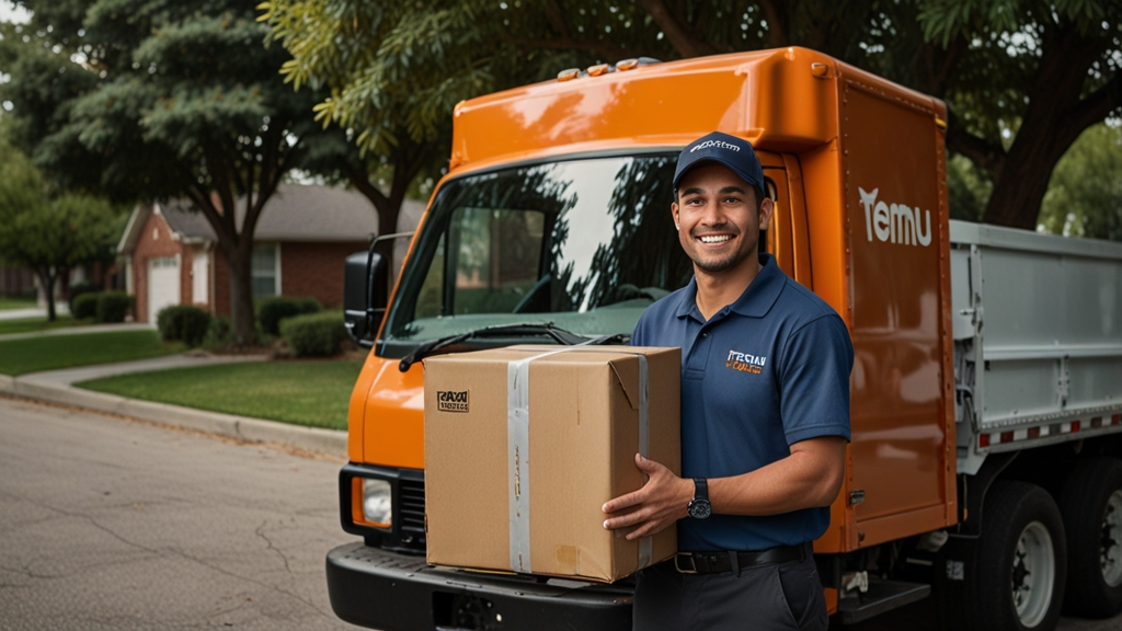 temu delivery driver