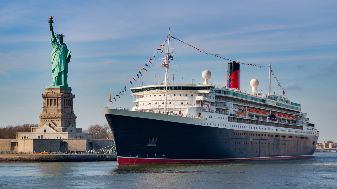 cunard europe-america by w.s. bylitylis​