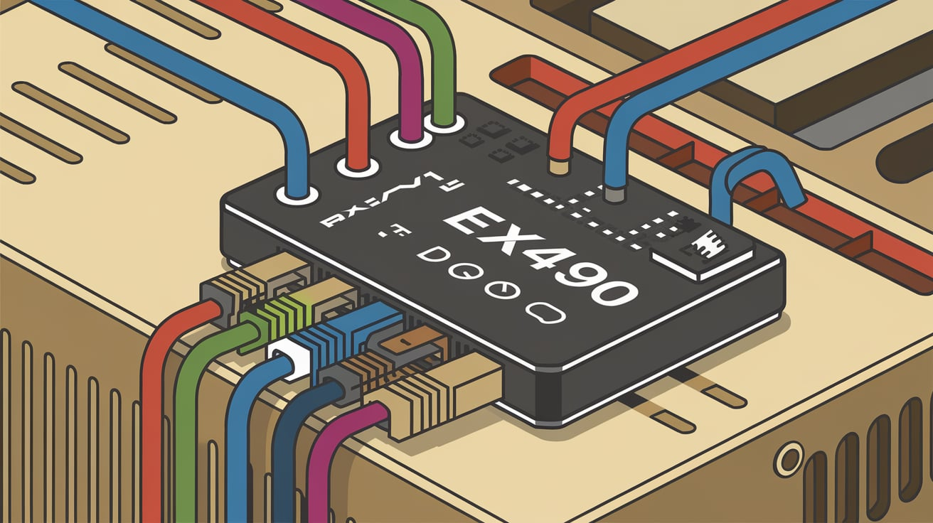 Wiring Diagram for VGA on a EX490